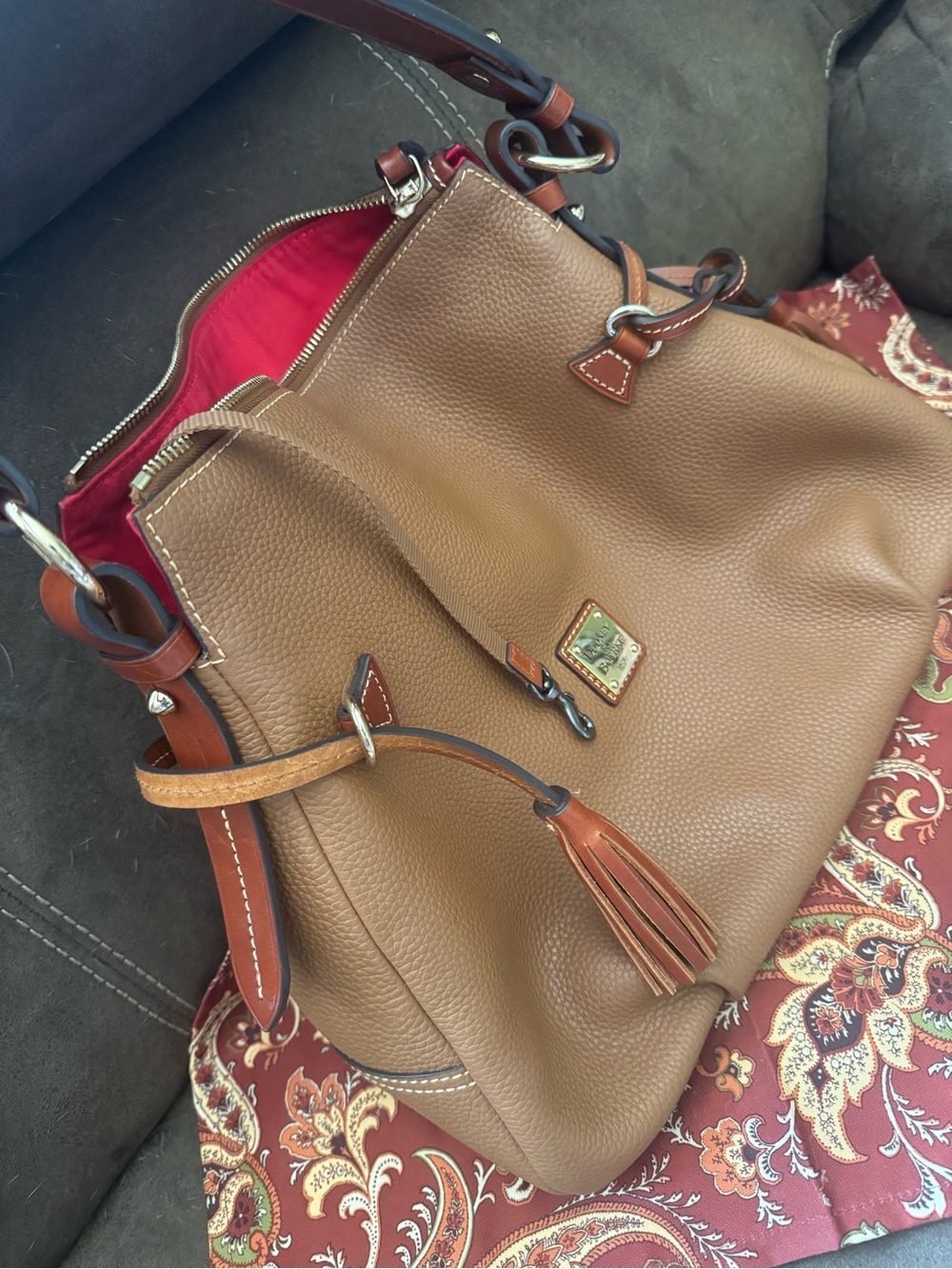 Dooney & Bourke large hobo bag